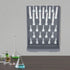 Set 2, Lab Drying Rack of Laboratory Draining Dryer Stand with Firm Drainage Connection, Space Saving Steel Wire Fram