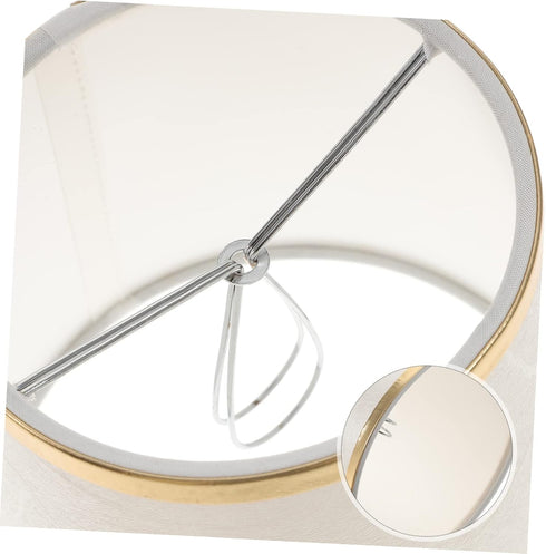 Versatile Clip Lampshade for Table, Wall & Floor Lamps - Soft Light Trim