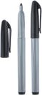 Set of 2 Freezer Black Permanent Markers, Fast Drying Waterproof Chisel Tip Marker for Food Labeling, Fine Point