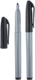 Set of 2 Freezer Black Permanent Markers, Fast Drying Waterproof Chisel Tip Marker for Food Labeling, Fine Point