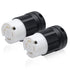 STARELO 2PCS Locking Connector for Generator - NEMA L14-30C 30A 125/250V Electrical Replacement Connector