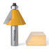 30 Degree Chamfer Router Bit with Bearing, 1/2 Inch Shank, 1 Inch