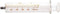 Glass Laboratory Syringes with Caps, 1 Pack, 100cc/ml for Industry