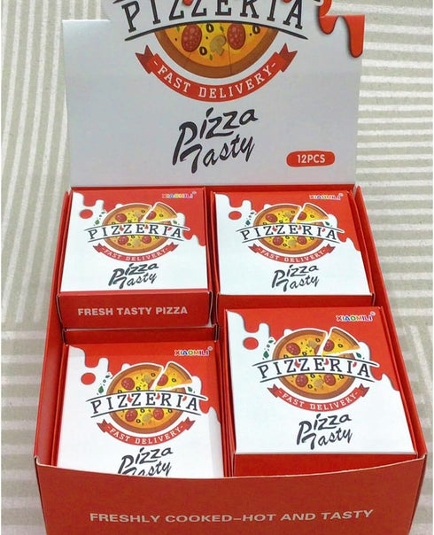 Food Erasers Puzzle Erasers, Cute Fun Novelty Pizza Erasers for Kids, Classroom School Supplies