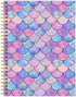 Spiral Journal Notebook for Women, A5 College Ruled, 120 Pages Lined Journal, 6"x 8.4", Premium Thick Paper, Mermaid