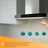 28 Inches 6.6W 4200K 1296lumen Dimmable, Counter Closet, Hand Wave LED Ribbon Lights with Memory, Plug and Play, Under
