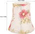 15cm IMIKEYA Floral Lamp Shade - Fabric Lampshade Replacement for Table - Floor and Chandelier Lamps Stylish Clip On