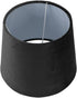 Buachois 10.6 Fabric Lampshade, Handcrafted Conical Lamp Shade (Black)
