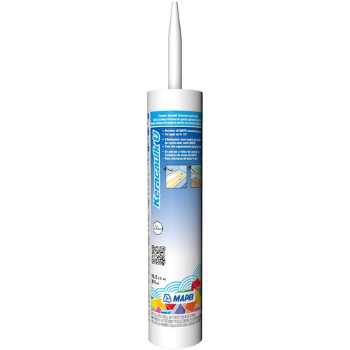 Mapei Keracaulk U Premium, Paintable, Unsanded, Siliconized Acrylic Caulk, Expertly Formulated to