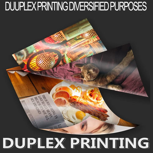 8x11.5 Inches 157gsm 50sheets Photo Paper Both Sides For Laser Printer, Laser Printing Coated Paper
