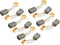 uxcell 10Pcs Carbon Brushes, 13mmx7.5mmx6.5mm for Electric Motor, Rotary Hammer, Drill, Circular Saw