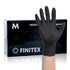 FINITEX Black Nitrile Disposable Gloves, 5mil, Powder-free, Latex-Free, 100 PCS for Medical Exam, Home Cleaning