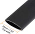 uxcell Heat Shrink Tubing, 5/8"(15.4mm) Dia 26mm Flat Width 3:1 Shrinkable Tube Cable Sleeve 1m - Black