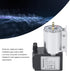 DC 12V Mini Vacuum Pump - 6W Micro Diaphragm Air Compressor for Gas Analysis Sampling Instrument