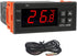 STC-1000 Digital Temperature Controller, AC 10A 110V-220V with NTC Sensor Probe (1 Pack)
