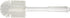SPARTA Industrial Tank Brush Pipe Brush - Drain Brush with Handle for Commercial Kitchens, Polyester Bristle, 16