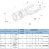 Insulated Fork Spade Wire Connector, 200Pcs AWG22-16 U Type Electrical Crimp Terminals (100 Pcs Red +100 Pcs Black)