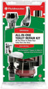 Fluidmaster 400AKR Universal All in One Toilet Repair Kit for 2-Inch Flush Valves - Easy Install