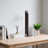 16" 15W, 1200LM, Dimmable Brown LED Desk Lamp - Foldable Metal Desk Light with Base, Color Changing Table Lamp