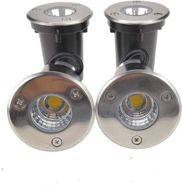 QUANS 3W Watt 12V 24V DC AC Low Voltage in Ground Well