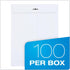 Quality Park 9 x 12 Clasp Envelopes, 28 lb. White Wove, 100/Box, Deeply Gummed Flaps