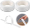 120pcs Adhesive Carry Handle, Stick on Box Handles for Carrying Moving Lifting Boxes, Up to 25 Pounds