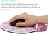 RICHEN Memory Foam Mouse Pad with Wrist Support, Ergonomic Design, Non-Slip Rubber Base for Computer & Laptop