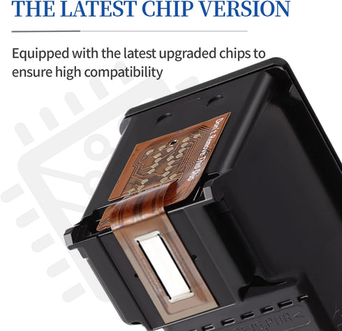 INKCLOUD Compatible Black Ink Cartridges for HP 63XL, Replacement for HP 3830, 5255, 5258, 4520, 4512