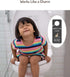 Occupied Sign for Bathroom Door, 2 Pack, PVC Plastic Funny Do Not Disturb Sign, Printed on Both Sides