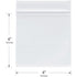 Plymor 4" x 4" Heavy Duty Zipper Reclosable Plastic Bags, 4 Mil (Pack of 100)