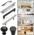 King&Charles Cabinet Hardware Jig with Automatic Hole Punch and Drill Bits for Handles and Pulls