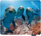 Cute Dolphins Gaming Mouse Pad, Underwater Diving Scuba Non-Slip Rubber Mousepad for Computers and Laptops