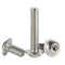 M8-1.25 x 30mm Flanged Button Head Socket Cap Screw Bolts, 304 Stainless Steel, Pack of 20
