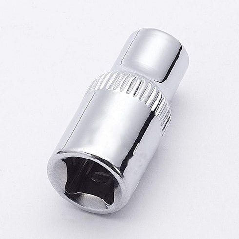 Utoolmart 2 Pcs 1/4 Inches Drive 6-Point Shallow Socket, 5.5mm Metric Chrome Vanadium