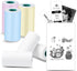 Color Mini Printer Sticker Thermal Printer with 6 Rolls of PaperCan be
