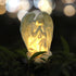 Garden Solar Light Outdoor Decor, Resin Angel Solar LED Light with Stake for Lawn Passage Walkway