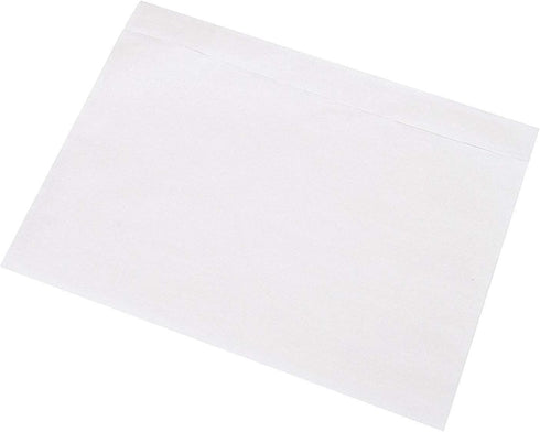 Packing List Envelopes, 7.5" x 5.5" Clear Adhesive Pouches - Pack of 500