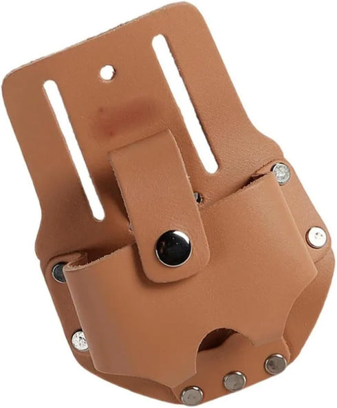 Bingche 2 Pcs Leather Shoulder Tape Measure Condom Outdoor Tools Wallet Storage Bag Convenient Wear-Resistant