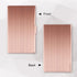 Slim Business Card Holder, Pocket Metal Case for Men & Women, Professional Stainless Steel Business Card Holders, Rose