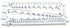 Stainlesstown Nut Bolt Thread Gauge, White