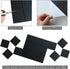 Large Cork Board Felt Board Tiles for Walls with 30 Push Pins, 11.8"x11.8" Pack of 6 Notice Boards