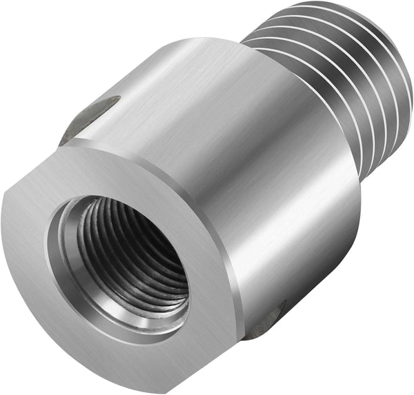 Lathe Headstock Spindle Adapter, Converts FT 3/4" x 16 to MT 1" x 8 TPI for Woodworking Lathe