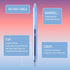 Kaco ROCKET Gel Pens 4 Pieces 0.5mm Black Ink Sunset Beach Aesthetic Pens School Office Stationery Quick Drying by Kaco