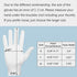 5 Pairs Archival Photo Gloves - White Medium Work Gloves for Handling Art, Photography, Jewelry