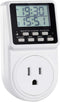 Digital Infinite Repeat Cycle Intermittent Timer Plug, 24 Hour Programmable Indoor Timed Power Switch