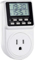 Digital Infinite Repeat Cycle Intermittent Timer Plug, 24 Hour Programmable Indoor Timed Power Switch