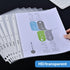 Sheet Protectors for 3 Ring Binder, 600 Page Capacity, 8.5" x 11", Upgraded Thick Material, Top Loading