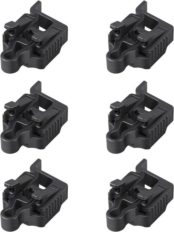 EDISHINE 6-Pack Low Voltage Wire Connector, Waterproof Landscape Lighting Cable Connectors for 10/12/14/16/18 Gauge