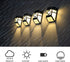 Gavigain Solar Lights Outdoor Waterproof, Outdoor Lamp Solar Wall Sconces Lights Outdoor Wall Light Outdoor Rainproof