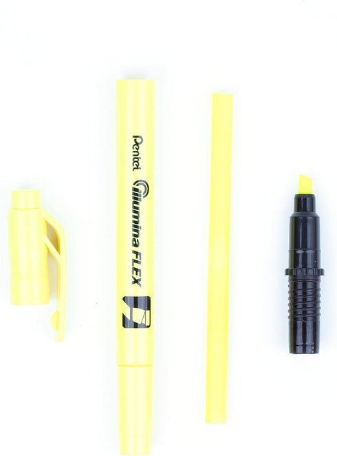 Pentel Refill for Handy-Line S Highlighter, Yellow Ink, Box of 12